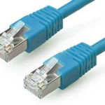 Cablu FTP Gembird Patchcord Cat 6 0.5m Albastru