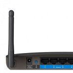 Router Wireless Linksys EA6100, 802.11ac up to 867 Mbps, Dual Band, 4 x 10/100 LAN ports, USB 2.0 PORT, Linksys Smart WiFI, 2 x antene externe