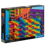 Puzzle Clementoni Colorboom - Squares, 500 piese, Clementoni