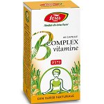 B complex vitamine naturale F172 60 capsule Fares (TIP PRODUS: Suplimente alimentare, Concentratie: 408 mg), FARES Orastie