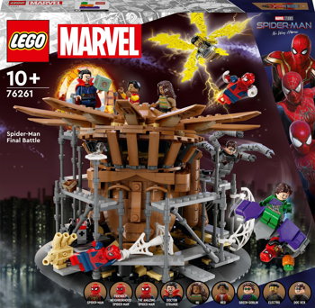 LEGO® Marvel - Lupta finala a Omului Paianjen 76261, 900 piese