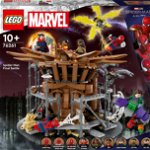 Jucarie 76261 Marvel Super Heroes Spider-Man's Grand Showdown Construction Toy, LEGO