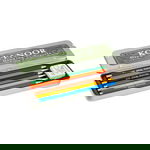 Creion mecanic 2.0mm, Koh-I-Noor, 6buc/set, cu guma, Koh-I-Noor