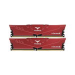 Memorie T-Force Vulcan Z 16GB (2x8GB) DDR4 3200MHz Dual Channel Kit Red, Team Group