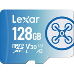 Card de Memorie 128GB SDXC UHS-I Blue, Lexar