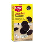 Biscuiti cu crema de lapte fara gluten Chocolate O’s, 165g, Schar, Schar