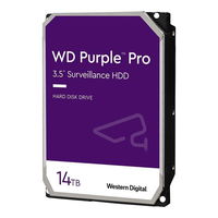 HDD intern WD 3.5 14TB , 7200rpm Purple 4TB SATA-III, WD