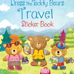 Dress the teddy bears travel sticker book