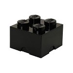 Cutie depozitare LEGO®, negru, LEGO®