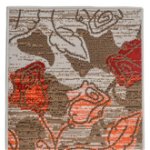 Covor Decorino Floral, C05-020133, 60 x 110 cm, polipropilena, Multicolor