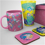 Set cana si pahar si 2 coasters - Rick and Morty, AbyStyle