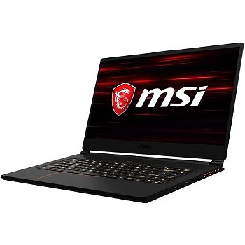 Laptop Gaming MSI GS65 Stealth 8RF-Thin cu procesor Intel® Core™ i7-8750H pana la 4.10 GHz, Coffee Lake, 15.6", Full HD, 16GB, 512GB SSD, Killer Wireless, NVIDIA GeForce GTX 1070 8GB, Microsoft Windows 10 Home, Black