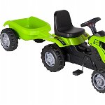 Tractor XXL cu pedale MalPlay Verde, MalPlay