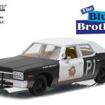 Blues Brothers (1980) - 1974 Dodge Monaco "Bluesmobile" - Hollywood Series 1 - 1:24, GREENLIGHT