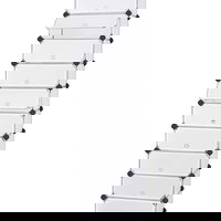 Raft modular DIY pentru pantofi, 10 compartimente, 40 x 30 x 17, Plastic, 