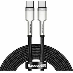 Cablu Baseus CATJK-D01, USB tip C - tip CM/M, 2m, negru, 100W Cablu Baseus CATJK-D01, USB tip C - tip CM/M, 2m, negru, 100W