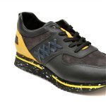 Pantofi sport GRYXX negri, 253256, din piele naturala