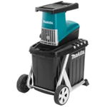 Tocator crengi si resturi vegetale electric Makita UD2500, 2500 W,diametru maxim tocare 45 mm 230 V,cos colector 67 l