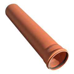 Teava canalizare SN2, PVC, Ø 160 mm, grosime 3.2 mm, L 1 m