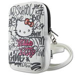 Geanta Profesionala Hello Kitty cu Design Alb-Graffiti felina Kitty, Hello Kitty