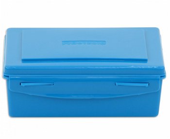 Cutie albastră din plastic pentru depozitare 19 x 15 x 7 cm, 0