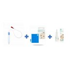 Kit aspirator nazal, FridaBaby, 3 in 1, Cu spray cu apa de mare, 10 filtre igienice, Testat si recomandat de pediatrii suedezi, Fara ftalati si BPA, Transparent, FRIDABABY