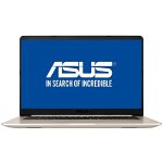 Ultrabook ASUS 15.6'' VivoBook S15 S510UQ, FHD, Procesor Intel® Core™ i7-8550U (8M Cache, up to 4.00 GHz), 8GB DDR4, 1TB, GeForce 940MX 2GB, Endless OS, Gold Metal