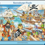 Puzzle tip rama Batalia pe Mare, +4 ani, 36 piese, Ravensburger