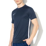 Nike, Tricou cu maneci raglan pentru fotbal Dri-Fit, Albastru marin, S