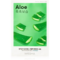 Missha Airy Fit Mască de față cu folie Aloe, 19 g