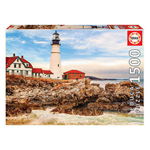 Puzzle Rocky Lighthouse, 1500 piese