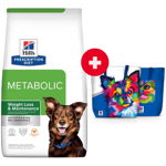 HILL'S Prescription Diet Canine Metabolic 12 kg hrana uscata pentru caini supraponderali + geanta CADOU