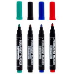 Marker permanent, 2.5 mm, diverse culori, Centropen 8566, Centropen