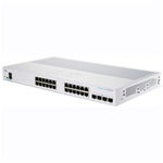 Switch, Cisco, CBS220-24P-4G-EU, 24xGigabit, 4xSFP, Rack, Ethernet 10/100/1000 Mbps