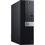 Sistem PC Desktop Dell OptiPlex 5060 SFF cu procesor Intel® Core™ i5-8500 pana la 4.10 GHz, Coffee Lake, 8GB, 256GB SSD, DVD-RW, Intel UHD Graphics 630, Ubuntu, Black, Mouse + Tastatura