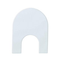 Capac bideu Gala Emma Square finisaj alb lucios, Gala