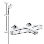 Pachet: Baterie Grohe cada/dus termostat Grohtherm 1000 + Set dus Grohe New Tempesta 100-(34155003,27853001), Grohe