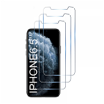 Set 3 folii protectie sticla securizata flexibila pentru iPhone 11 Pro Max / XS Max