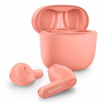 Casti True Wireless Philips TAT2236PK/00, Bluetooth 5.0, Microfon, Waterproof IPX4 (Roz)