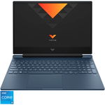 Laptop HP Gaming 15.6'' Victus 15-fa0024nq, FHD, Procesor Intel® Core™ i5-12500H (18M Cache, up to 4.50 GHz), 8GB DDR4, 512GB SSD, GeForce GTX 1650 4GB, Free DOS, Performance Blue