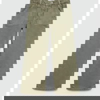 Blugi culotte cu croiala dreapta