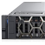 Server DELL PowerEdge R750xs, Rack 2U, 2 x Intel Xeon Silver 4309Y 8 C / 16 T, 2.8 GHz - 3.6 GHz, 12 MB cache, 105 W, 64 GB DDR4 ECC, 2 x 480 GB SSD, 8 x LFF, 2 x 800 W, Fara sistem de operare