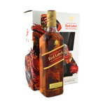 Pachet promo: Johnnie Walker Red si 2 pahare, 40%, 0.7L
