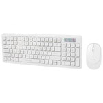 Kit tastatura si mouse wireless, Blow, KM-5, 1000 DPI (Alb), Blow