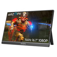 Monitor portabil Arzopa G1 GAME, 15,6", Negru