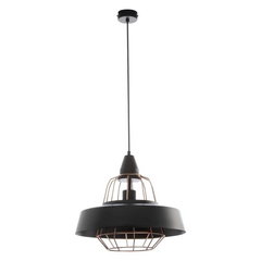 Corp de iluminat suspendat ADVITI Rocco 1p AD-LD-6223BCE27, E27, maxim 60W, Negru, Adviti