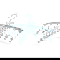 uscator de rufe cu 12 cleme - albastru deschis, FAMILY