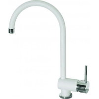 Baterie bucatarie Alveus ARC 110 G 11, pipa inalta rotativa, cartus ceramic, finisaj compozit, Alb Baterie bucatarie Alveus ARC 110 G 11, pipa inalta rotativa, cartus ceramic, finisaj compozit, Alb