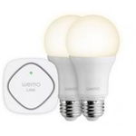 Belkin Belkin Kit WeMo LED Lighting Belkin, 1xWeMo Link, 2x WeMo Smart LED Bulbs, E26, temperatura: 3000K, luminozitate: 800lumens (60W incadescent), F5Z0489VF, Belkin