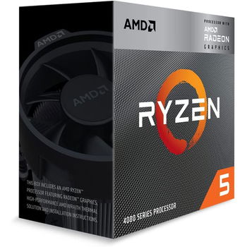 CPU AMD Ryzen 5 4600G 4.2Ghz 65W